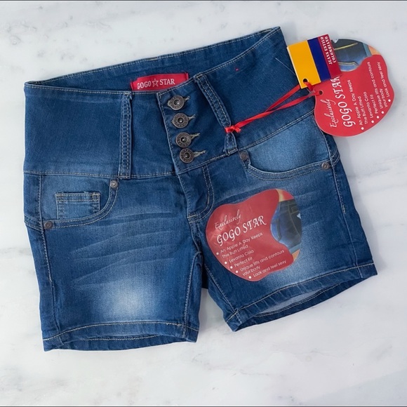 GoGo Star Pants - High Waisted Shorts